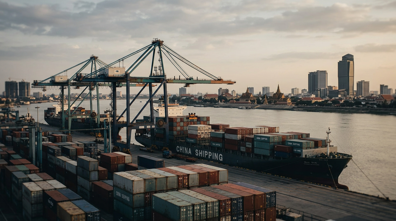 Article image: Cambodia's Trade Deficit Highlights ASEAN's China Dependency