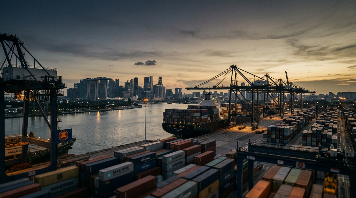 Managing Trade Dependency: Singapore, the US, and ASEAN's China Test