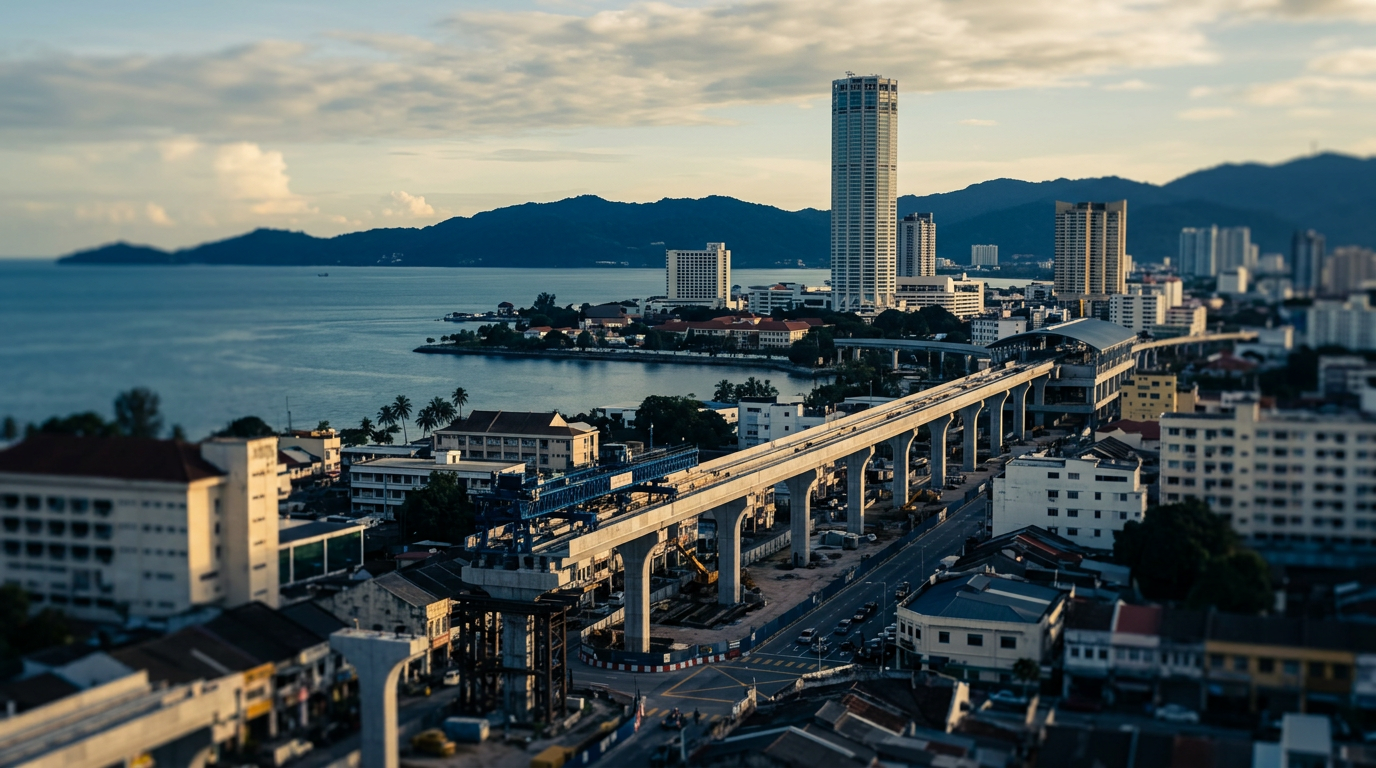 Penang LRT Signals a Bet on Infrastructure-Led Growth