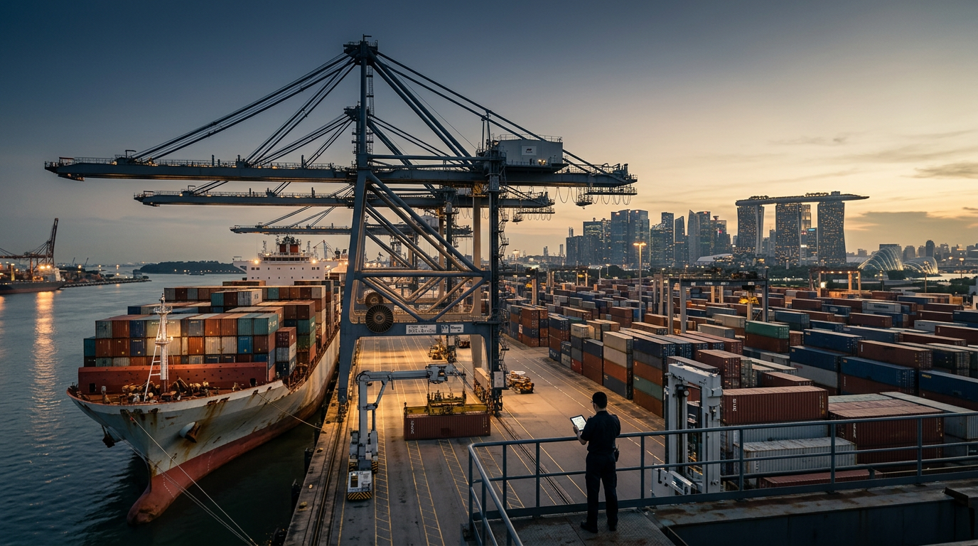 Article image: Singapore Tightens Transshipment Rules Under US Pressure