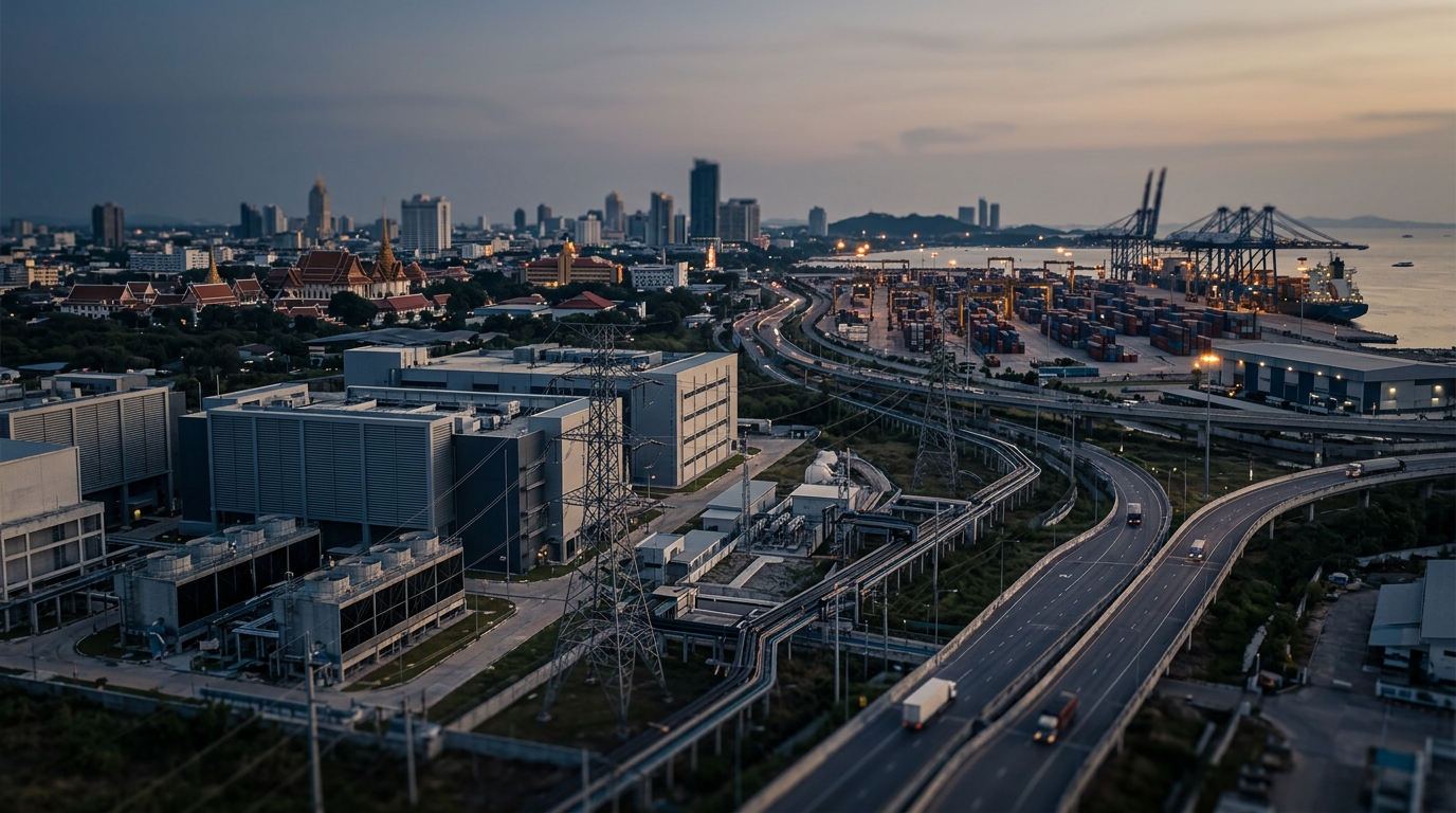 Article image: Thailand's Data Center Push Tests Infrastructure Coordination