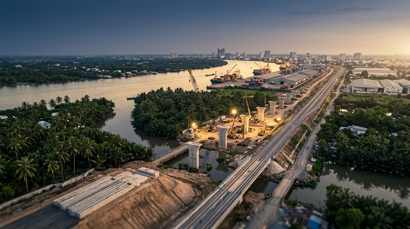 Article image: Vietnam's Mekong Rail Plan Tests a Core ASEAN Premise